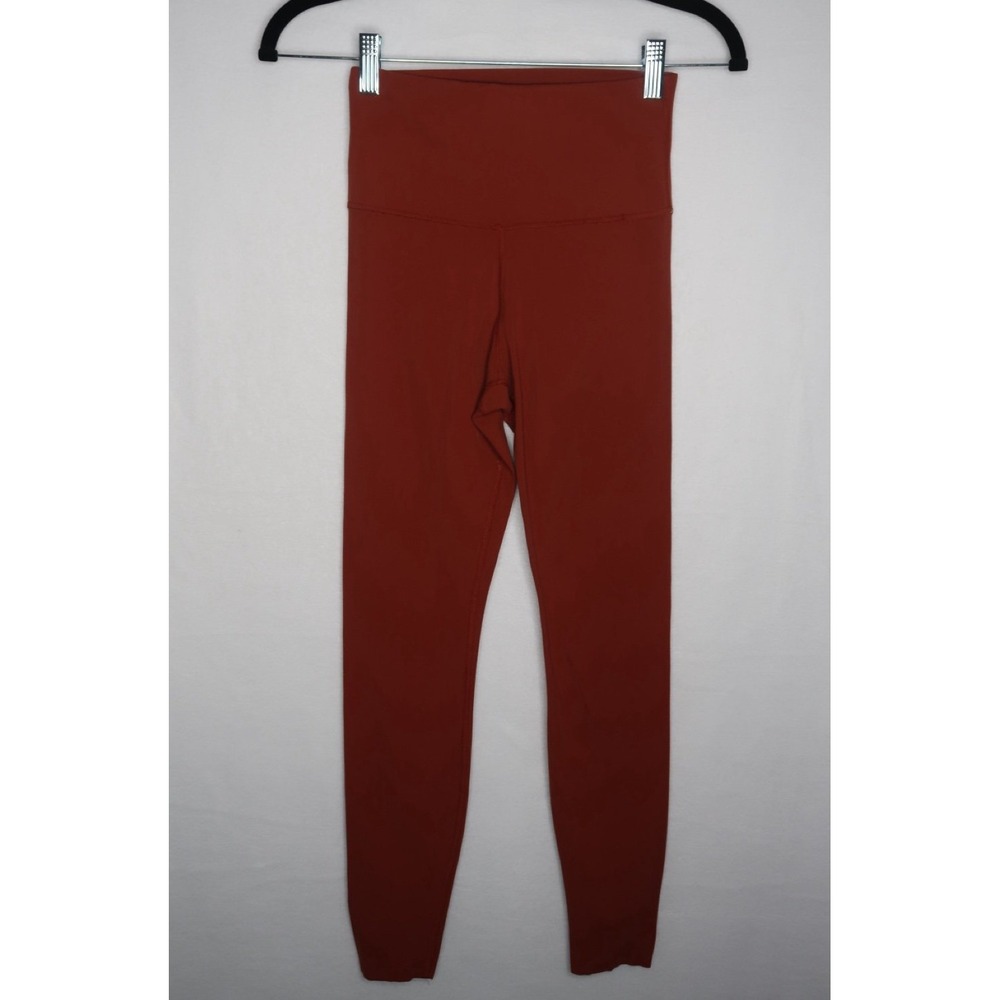 Nike Dri-FIT High Rise Leggings Rust Orange Women's Size S Training Yoga Active
